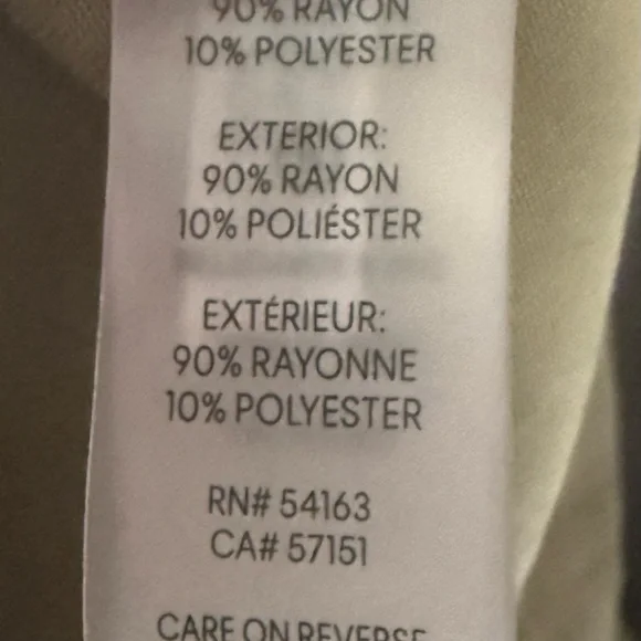 Calvin Klein Women’s Olive Green Zip-Up Shirt Dress! Small! - Picture 6 of 10